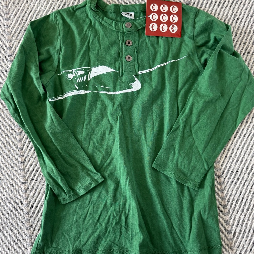 Appaman Green Long Sleeve Tee. NWT